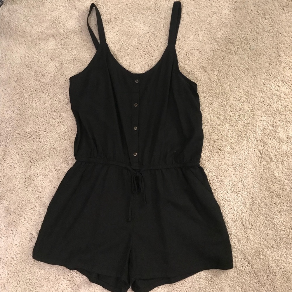 OLD NAVY BLACK ROMPER